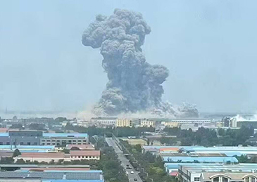 山东高密化工厂爆炸事故，已致5人死亡6人失联